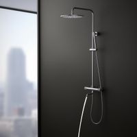 Душевая система с термостатом Timo Saona SX-2380/00 хром — фото 4, Душевые системы