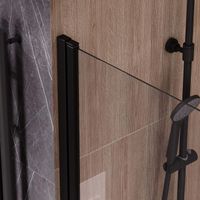 Шторка на ванну стеклянная Reflexion арт-RX15070CBL-23 — фото 4, Шторки для ванной распашные