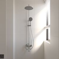 Душевая стойка TURI, хром глянец TU-100-C-C4 — фото 1, Душевые стойки