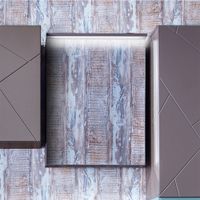 Комплект мебели для ванной Бриклаер КРИСТАЛЛ 60Z, графит/муссон — фото 11, Комплекты мебели для ванной