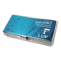 Сифон для раковины AZARIO G 1 1/4, без выпуска, квадрат, латунь, хром арт-AZ-109-CHR — фото 2, Сифоны для раковины