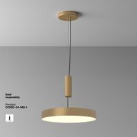 Потолочный светильник Technical C032CL-45W3K-RD-MG — фото 11, Подвесные светильники