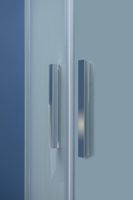 Душевой уголок Aquanet Practic AE10-Q-90x90U-CP 900x900, прозрачное, матовое стекло — фото 3, Душевые уголки