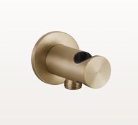 Шланговое подсоединение, Gessi, Shower316, держатель-в комплекте, стандарт подвода воды-1/2", цвет-Warm Bronze Br. PVD арт-54161.726 — фото 2, Шланговые подключения