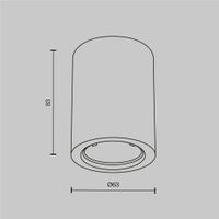 Товар: Потолочный светильник Technical C001CL-GU10-W - фото 2 Потолочный светильник Technical C001CL-GU10-W — фото 2, Подвесные светильники