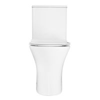 Унитаз-компакт Azario FRENTO 340x650х770 безободковый, в комплекте с бачком и сиденьем микролифт арт-AZ-2311 — фото 10, Напольные унитазы