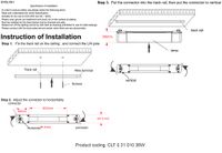Товар: Светильник однофазный арт-CLT 0.31 010 36W BL M4000К - фото 1 Светильник однофазный арт-CLT 0.31 010 36W BL M4000К — фото 1, Подвесные светильники