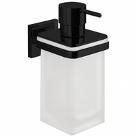 Дозатор COLOMBO DESIGN BASICQ настенный цвет черный матовый арт-B9337.NM — фото 1, Дозаторы