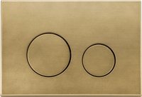 KK-POL SPP/038/BR/K M11 Пластиковая панель смыва для инсталляции, цвет бронза матовый — фото 1, Панели