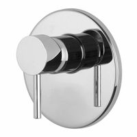 Смеситель для душа, Fima Carlo Frattini, Maxima, тип открывания воды-однорычажный, монтаж-настенный встраиваемый, отверстия для монтажа-1, внутренняя часть-необходимо заказать, цвет-хром арт-F5309/1CR — фото 1, Смеситель для душа