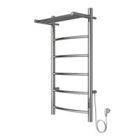 Полотенцесушитель электрический AZARIO VERONA 400/800 5 секций, с полкой, диммер справа, хром арт-AZ04848P — фото 6, Электрические полотенцесушители