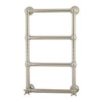 EDERA Полотенцесушитель электрический, h710/790х410/490 мм. DX(включение справа), хром 20295 — фото 1, Электрические полотенцесушители