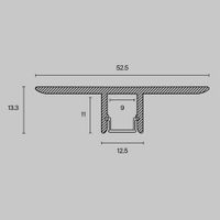 Товар: Профиль Led Strip ALM-5313B-S-2M - фото 2 Профиль Led Strip ALM-5313B-S-2M — фото 2, Комплектующие для освещения