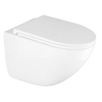 Товар: Унитаз подвесной Azario Trevi 495х360х390 безободковый, слив "Скрытое Торнадо", в комплекте с сидением микролифт, белый арт-AZ-0093UQ3 - фото 15 Унитаз подвесной Azario Trevi 495х360х390 безободковый, слив "Скрытое Торнадо", в комплекте с сидением микролифт, белый арт-AZ-0093UQ3 — фото 15, Подвесные унитазы