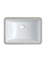 Agger Раковина встраиваемая снизу санфарфор, белый глянец арт-ASB01530 — фото 8, Раковины встраиваемые снизу