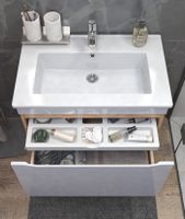 Тумба под раковину VIGO Grani 75 подвесная дуб золотой арт-tp.GRI.OSK.75.1Y дуб золотой — фото 3, Тумбы под раковину