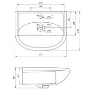Раковина УЮТ-60 (Киров) 440 — фото 2, Раковины