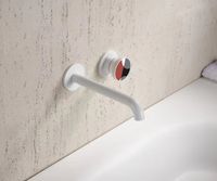 Товар: Смеситель для раковины встраиваемый Bronze de Luxe , белый/красный арт-9007W-R - фото 2 Смеситель для раковины встраиваемый Bronze de Luxe , белый/красный арт-9007W-R — фото 2, Смесители для раковины