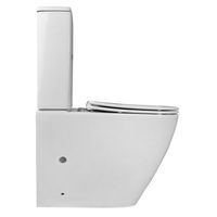 Унитаз-компакт Azario LEVANTO 620x380x830 напольный, безободковый в комплекте с бачком и сиденьем микролифт арт-AZ-1228A — фото 10, Напольные унитазы