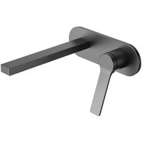 Смеситель для раковины Azario VISE скрытый монтаж, керамический картридж, графит арт-AZ-VSA148330AJ — фото 2, Смесители для раковины