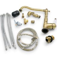 Товар: CUCINA OXFORD См-ль д/кухни моноком. с гигиенической лейкой, ручка белая, бронза 25794 - фото 8 CUCINA OXFORD См-ль д/кухни моноком. с гигиенической лейкой, ручка белая, бронза 25794 — фото 8, Смесители для кухни