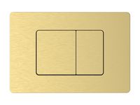 Кнопка CR03MG смыва для инсталляций из нержавеющей стали Ceruttispa (матовое золото) — фото 2, Кнопки смыва