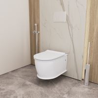 Товар: Унитаз подвесной Grossman Retro (545х370х360) безободковый,белый с тонкой крышкой,микролифт,1 место арт-GR-4482S - фото 4 Унитаз подвесной Grossman Retro (545х370х360) безободковый,белый с тонкой крышкой,микролифт,1 место арт-GR-4482S — фото 4, Подвесные унитазы