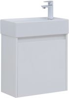 Мебель для ванной Aquanet Nova Lite 50 белый глянец (с дверецей) арт-00302531 — фото 7, Комплекты мебели для ванной