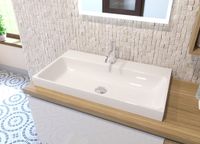 Раковина "Malibu silk" 800х450 арт-ФР-00014943 — фото 4, Раковины встраиваемые сверху