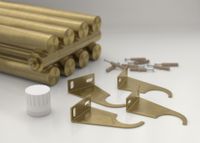 Отопительный радиатор Сунержа Эстет-11 EU50 500х765 17 секций Состаренная латунь арт-051-0312-5017 — фото 3, Радиаторы отопления