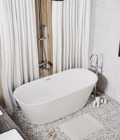 Ванна отдельностоящая Grossman Forta (170х75х58) цвет белый,1 место арт-GR-1503 — фото 5, Акриловые ванны