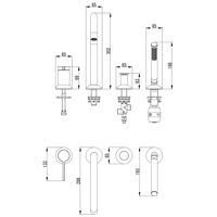 Товар: Смеситель на борт ванны Azario FLAME каскадный, на 4 отверстия, черный матовый арт-AZ-VPC258320PA - фото 1 Смеситель на борт ванны Azario FLAME каскадный, на 4 отверстия, черный матовый арт-AZ-VPC258320PA — фото 1, Смесители на борт ванны