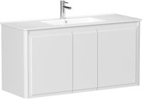 Тумба под раковину Allen Brau Paris 120 белый матовый арт-1.360004.WM — фото 1, Тумбы под раковину