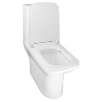 Унитаз-компакт Azario Glory 380х680х812 напольный, безободковый с быстросъемным сиденьем микролифт арт-AZ-49 — фото 2, Напольные унитазы