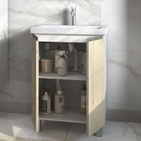 Товар: Тумба под раковину VIGO Yuma 60 напольная арт-346 дуб давос - фото 3 Тумба под раковину VIGO Yuma 60 напольная арт-346 дуб давос — фото 3, Тумбы под раковину