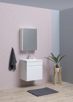 Товар: Зеркальный шкаф Aquanet Палермо 60 белый 00203939 - фото 9 Зеркальный шкаф Aquanet Палермо 60 белый 00203939 — фото 9, Зеркальные шкафы в ванную