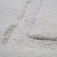 Коврик д/ванной комнаты 60х60 см., вышивка логотип MIGLIORE, белый, окантовка золото арт-31927 — фото 9, Коврики для ванной комнаты