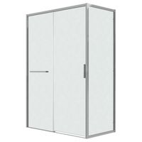 Товар: Душевое ограждение Grossman Style 100.K33.05.130.10.02-200.K33.05.80.10.02 (130х80х195) раздвижная(левая),хром,стекло шиншилла,2 места 120.K33.05.1380.10.02 - фото 1 Душевое ограждение Grossman Style 100.K33.05.130.10.02-200.K33.05.80.10.02 (130х80х195) раздвижная(левая),хром,стекло шиншилла,2 места 120.K33.05.1380.10.02 — фото 1, Душевые кабины и ограждения