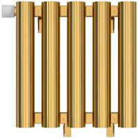 Отопительный радиатор Сунержа Кумир-0 EU50 левый 300х330 5 секций Золото арт-03-0350-3005 — фото 6, Радиаторы отопления