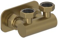 Модуль Модуль Сунержа 2х3/4" угловой EU50 Золотой шёлк арт-32-1538-3434 — фото 3, Комплектующие для полотенцесушителей