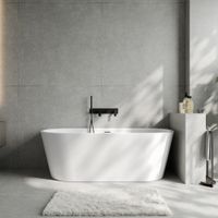 Акриловая ванна ABBER AB9503-1.4 белая — фото 3, Акриловые ванны