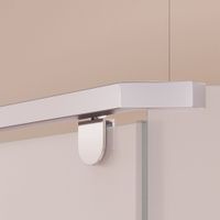 Душевой уголок RGW PA-081 100x100, профиль хром, стекло матовое/6 мм, арт-35088100-21 — фото 4, Душевые уголки трапеция