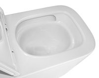 Унитаз подвесной Azario Cascad 525x345x360 безободковый, система смыва "Скрытое Торнадо", в комплекте с быстросъемным сиденьем микролифт (AZ-2303A) арт-AZ-2303-A — фото 6, Подвесные унитазы