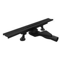 Душевой трап RGW SDR-53B, черный, арт-76215380-04 — фото 4, Трапы для душа