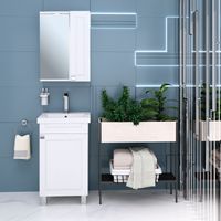 Товар: Зеркальный шкаф OSTIN 50 /правый/ AQUA DE MARCO 1050WCOST/R - фото 6 Зеркальный шкаф OSTIN 50 /правый/ AQUA DE MARCO 1050WCOST/R — фото 6, Зеркальные шкафы в ванную