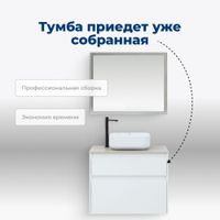 Товар: Тумба под раковину Aquanet Nova Lite 75 белый (2 ящика) арт-00242272 - фото 8 Тумба под раковину Aquanet Nova Lite 75 белый (2 ящика) арт-00242272 — фото 8, Тумбы под раковину