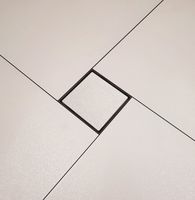 Трап BERGES водосток напольный ZENTRUM Keramik 150х150 под плитку, без обрамления, выпуск D50 H65 боковой арт-093366 — фото 6, Трапы для душа