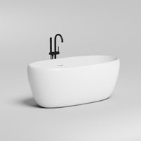 Ванна отдельностоящая LUCE 150x75 покраска по RAL полностью 100122MF — фото 1, Ванны