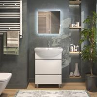 Тумба под раковину VIGO Wing 60 напольная белый (tn.WIN.BAL.60.2Y белый) — фото 5, Тумбы под раковину