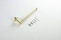 AQ4119BG ЕВРОПА полотенцедержатель, шлиф. золото — фото 2, Полотенцедержатели